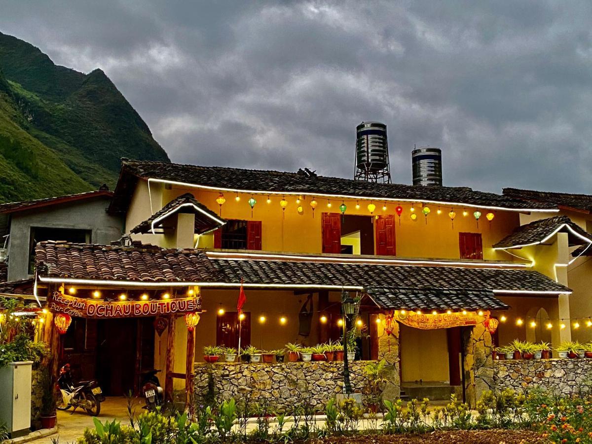 O'Chau Meo Vac Homestay Ha Giang 外观 照片