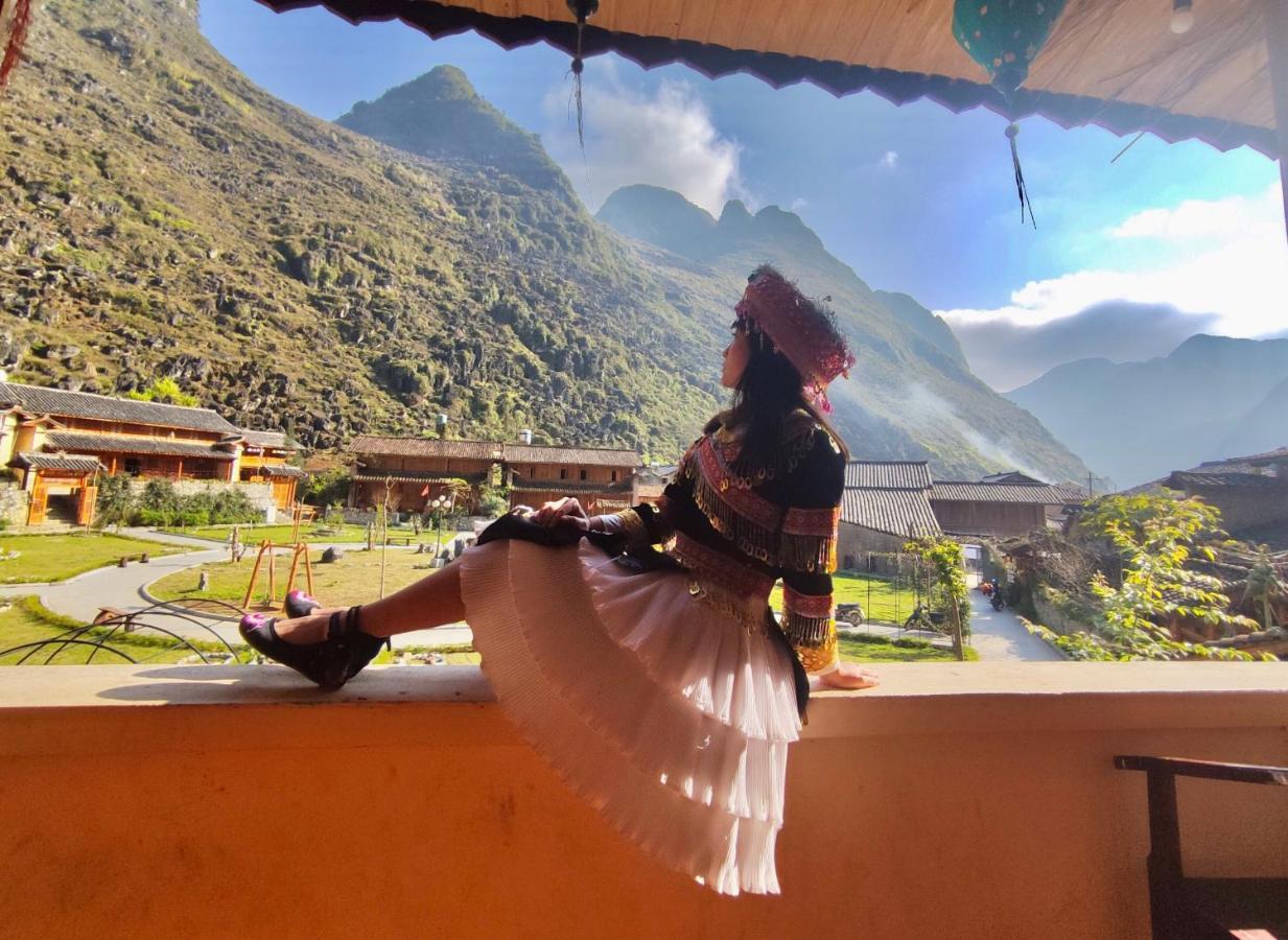 O'Chau Meo Vac Homestay Ha Giang 外观 照片