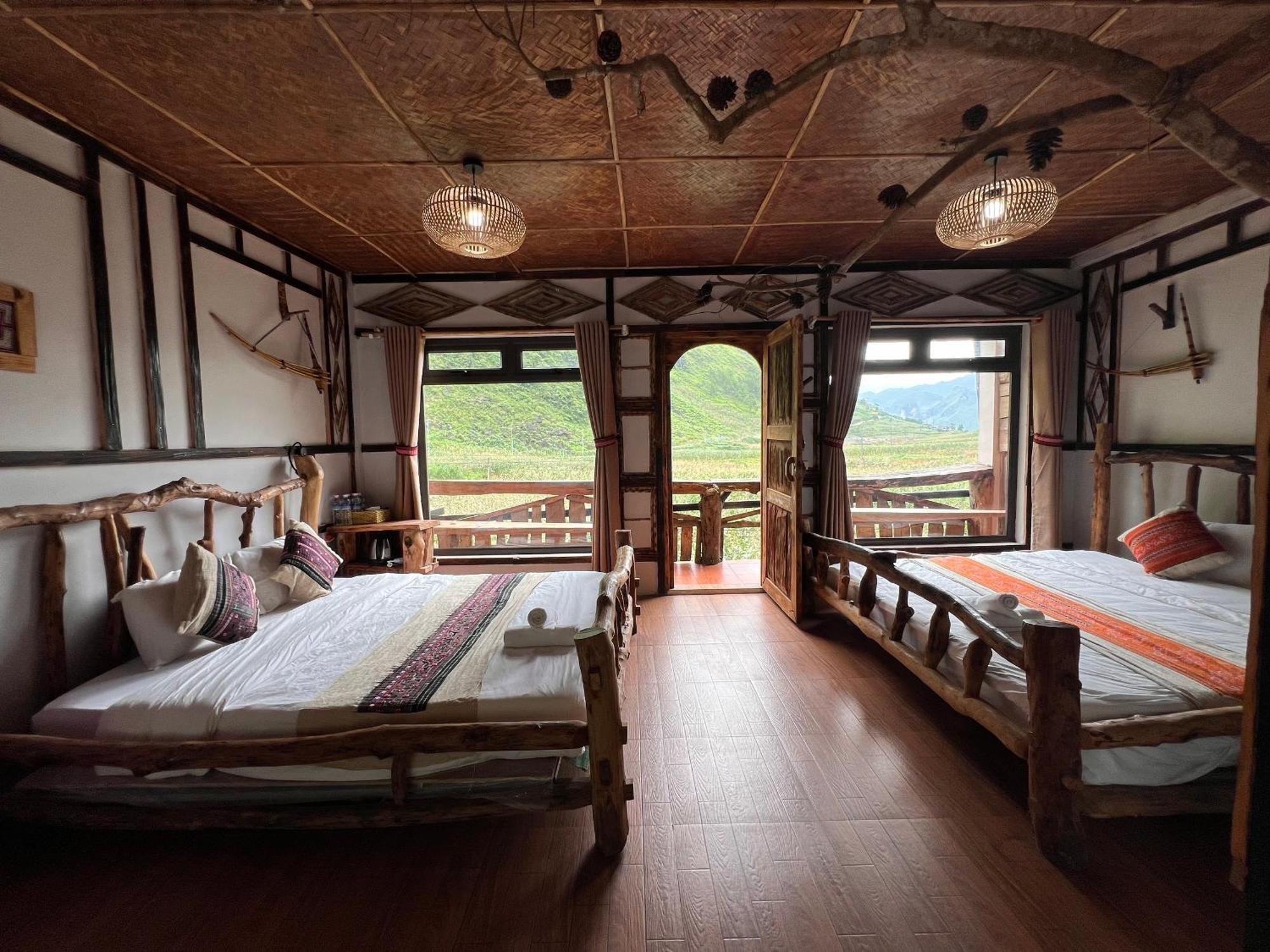 O'Chau Meo Vac Homestay Ha Giang 外观 照片